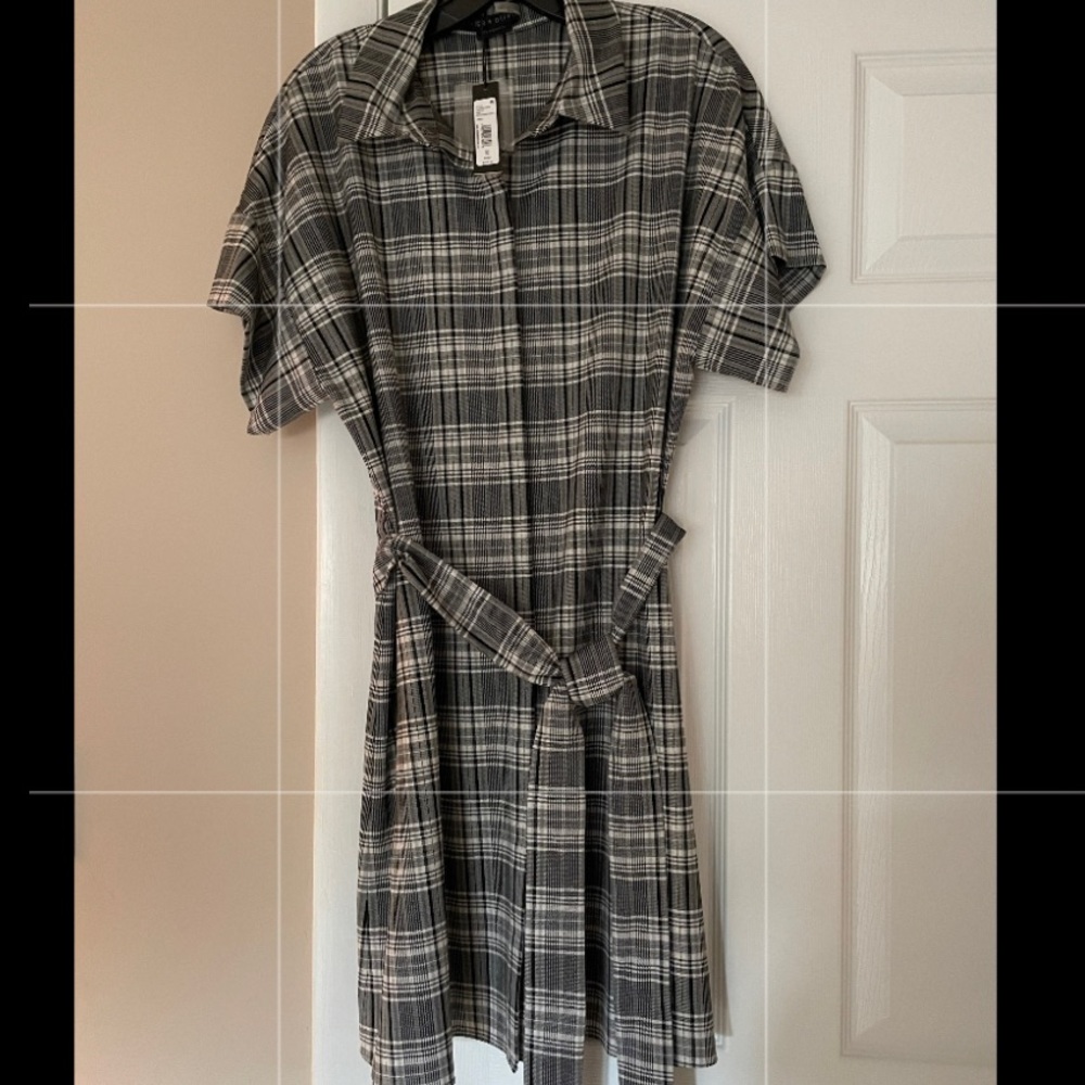 Alice & Olivia plaid dress